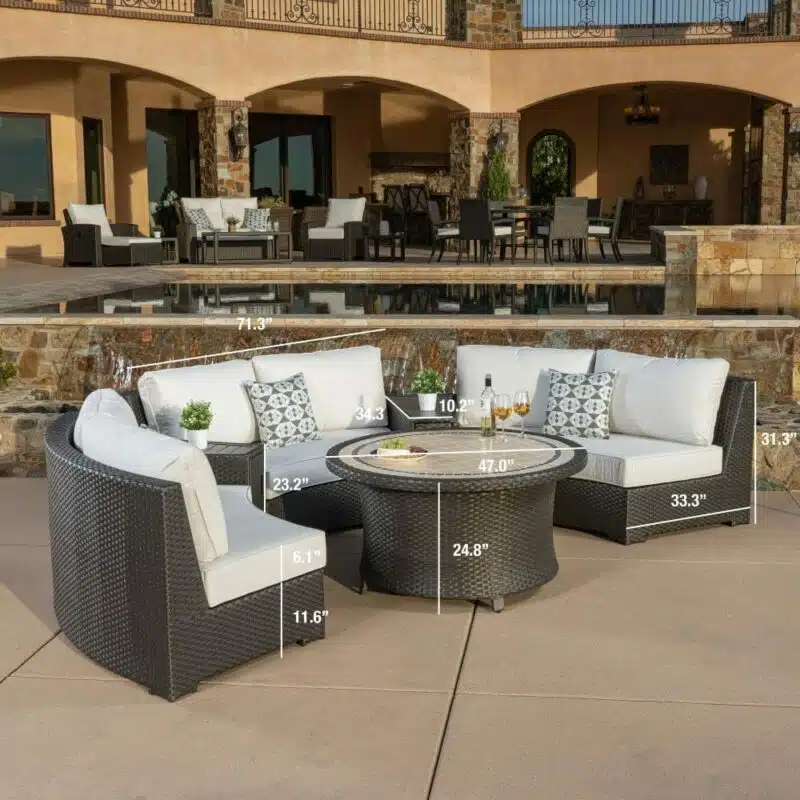 Sidney 6-piece Sectional Seating