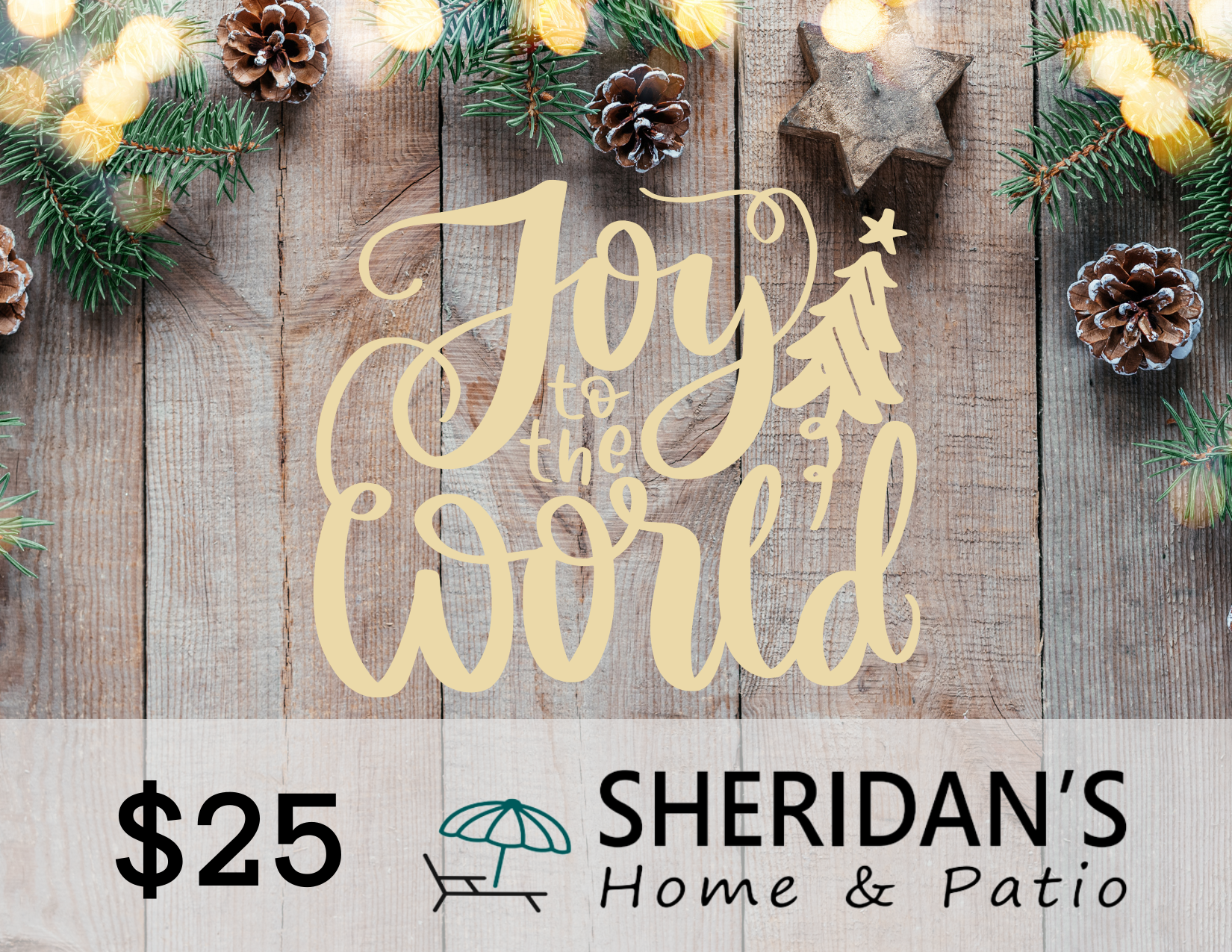 Sheridan's Home & Patio Gift Card