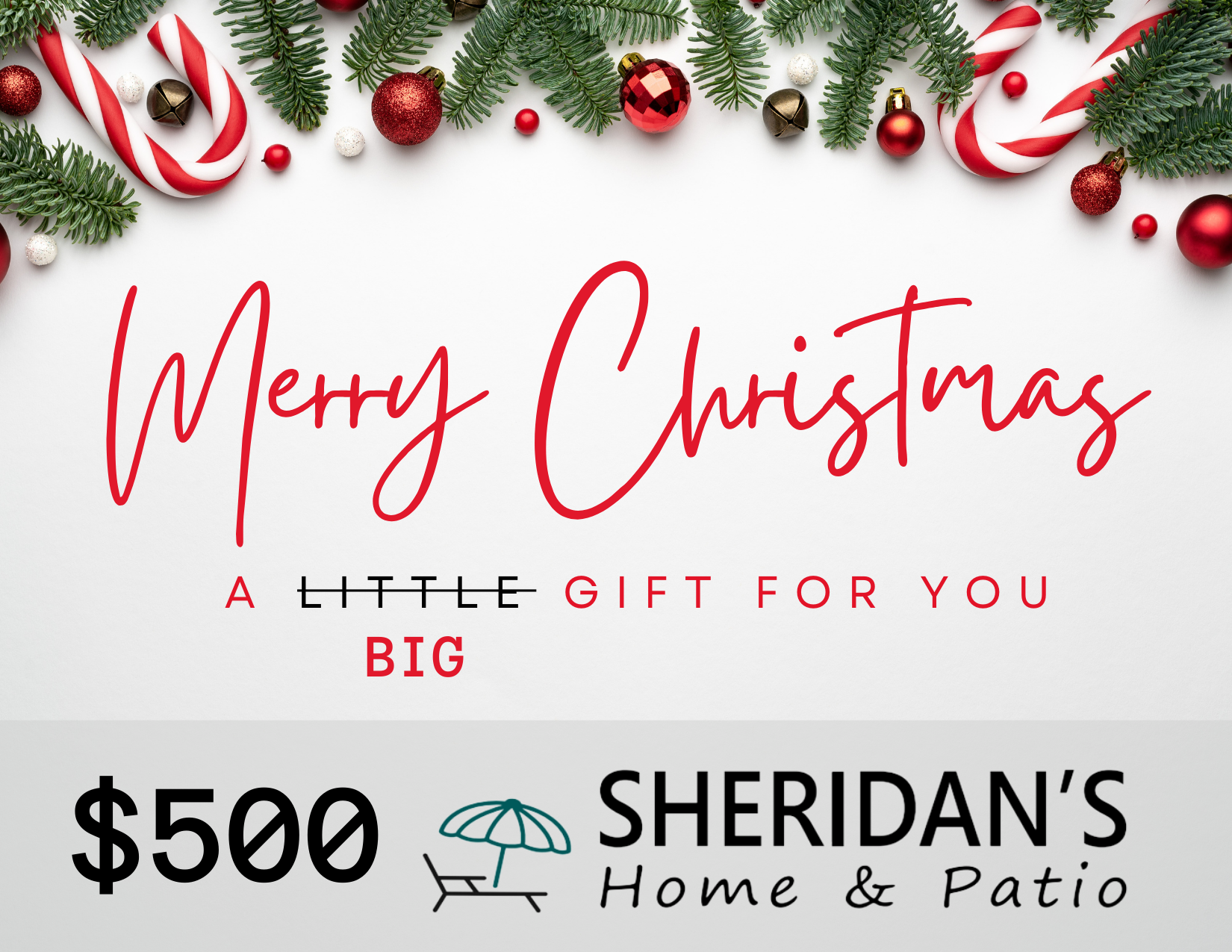 Sheridan's Home & Patio Gift Card