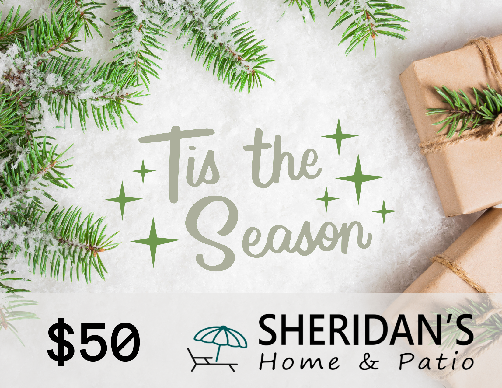 Sheridan's Home & Patio Gift Card