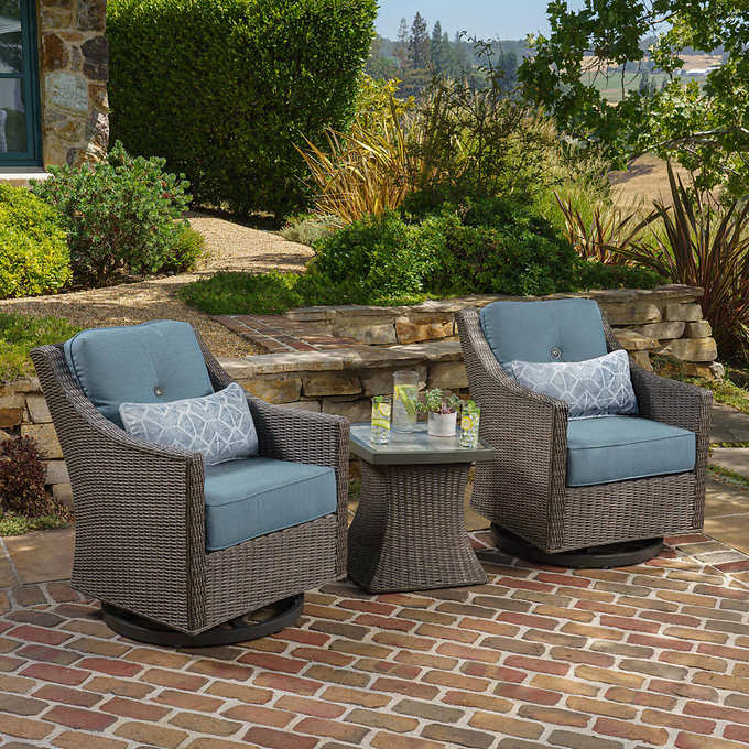 3 piece patio deals sets on sale