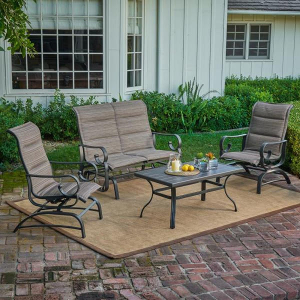 River Oak 4-Piece Patio Lounge Set